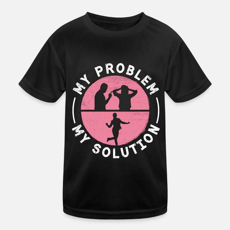 Tap Dancer My Problem My Solution Pictogram Mom Kinder Funktions-T-Shirt