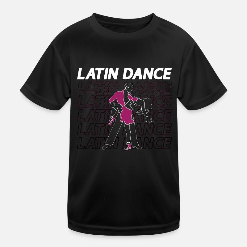 Danse Salsa Danse Latine Musique Mambo Danseuse Salsa T-shirt sport Enfant