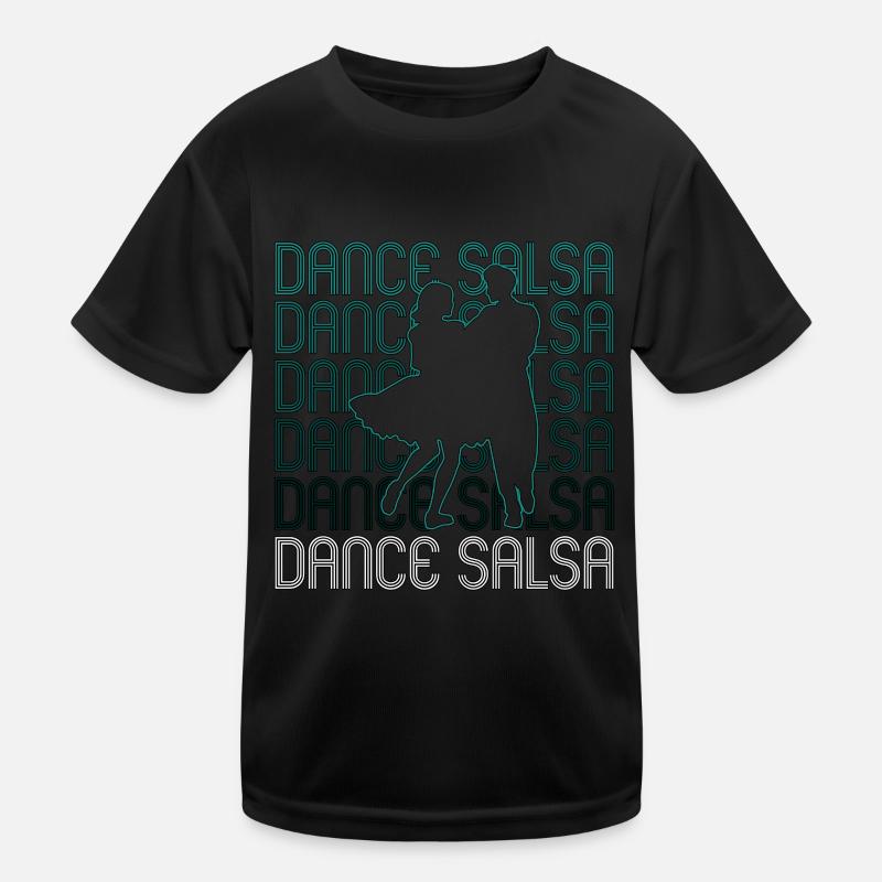 Salsa Danse Salsa Mambo Mélomane Danse Sport T-shirt sport Enfant