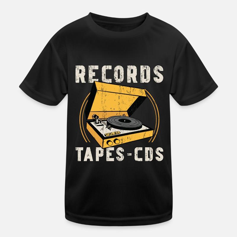 Disques vinyles - Cds Turntable Music Lover T-shirt sport Enfant