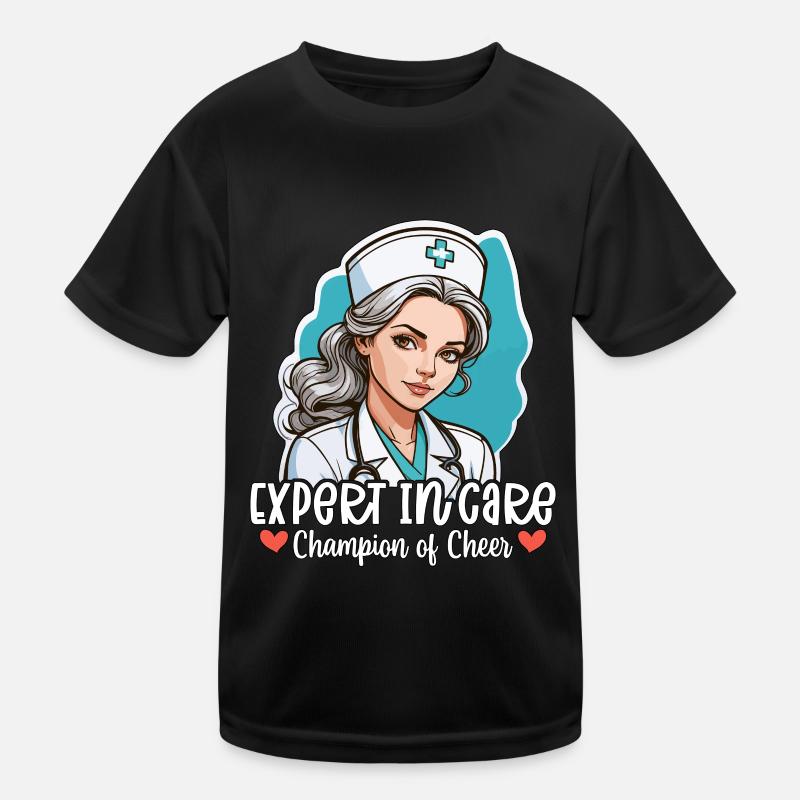 Nurse Practitioner Expert In Care Medical Nursing Kids Functional T-Shirt