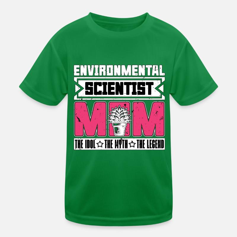 Environmental Scientist Mom The Soil Scientist Kinder Funktions-T-Shirt