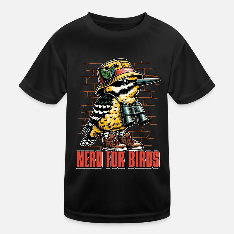 Ornithology Nerd For Birds Zoologist Ornithologist Kids Functional T-Shirt