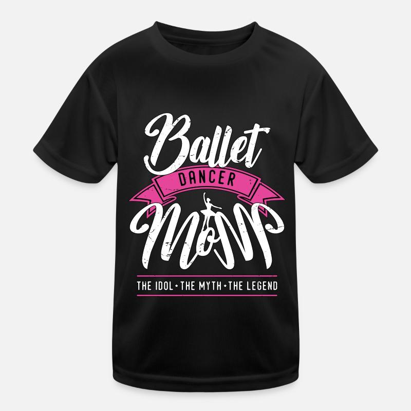 Danseuse de ballet Maman L’Idole Aime La Musique Classique T-shirt sport Enfant