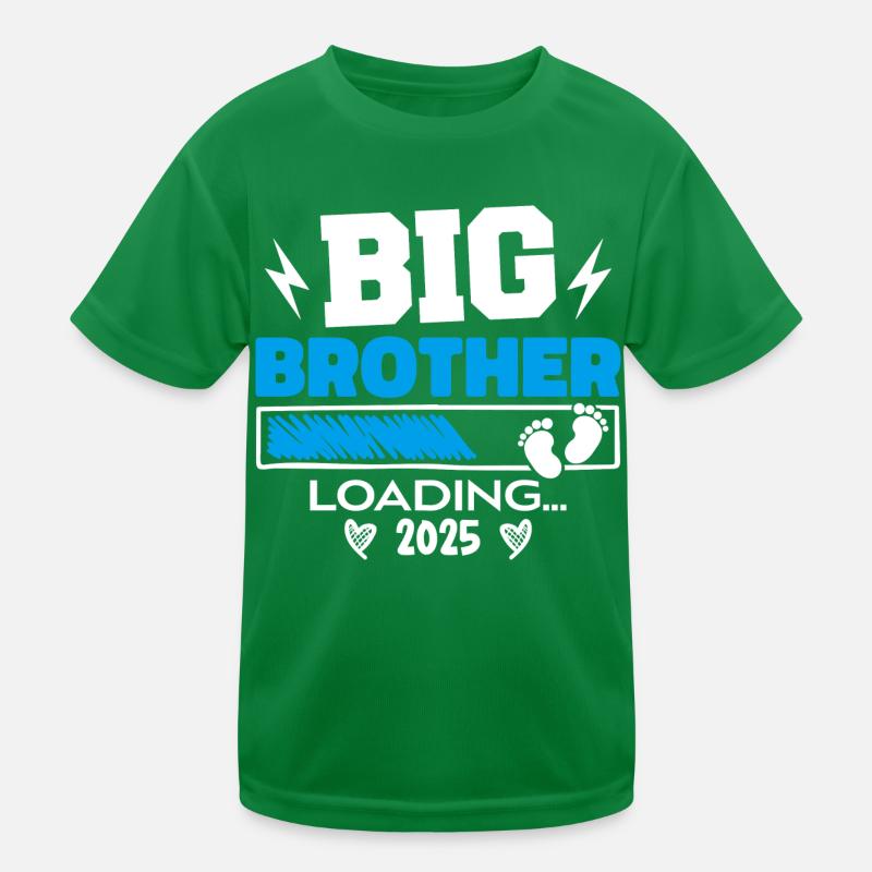 Big Brother Loading 2025 wird zu Big Brother Kinder Funktions-T-Shirt