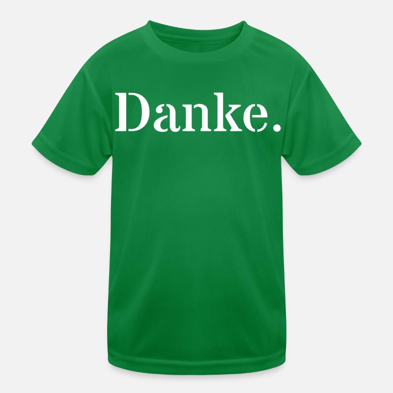 Danke Kinder Funktions-T-Shirt