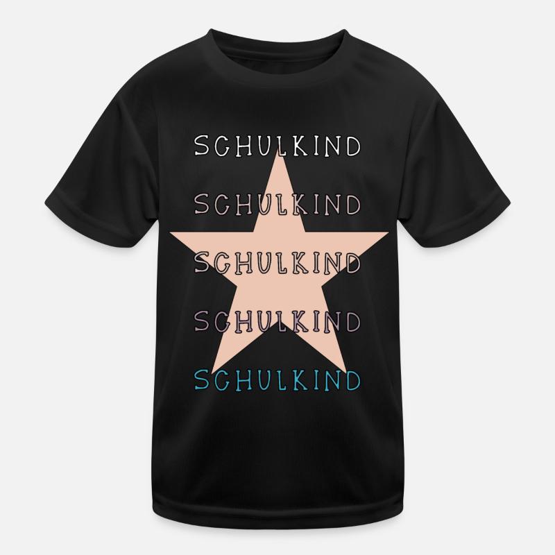 Schulstart Deluxe Schulkind Edition Schulbeginn Kinder Funktions-T-Shirt