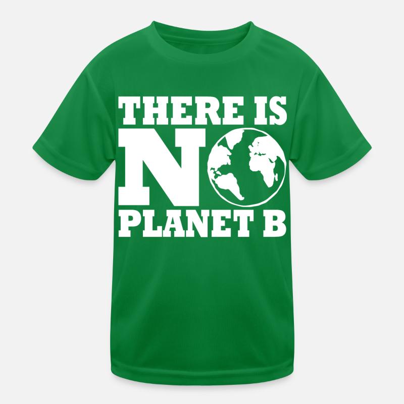 There is no planet B T-shirt sport Enfant