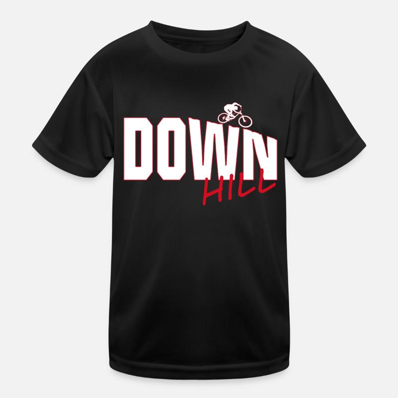 Downhill Kinder Funktions-T-Shirt