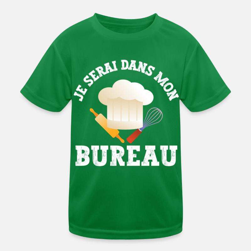 je serai dans mon bureau T-shirt sport Enfant