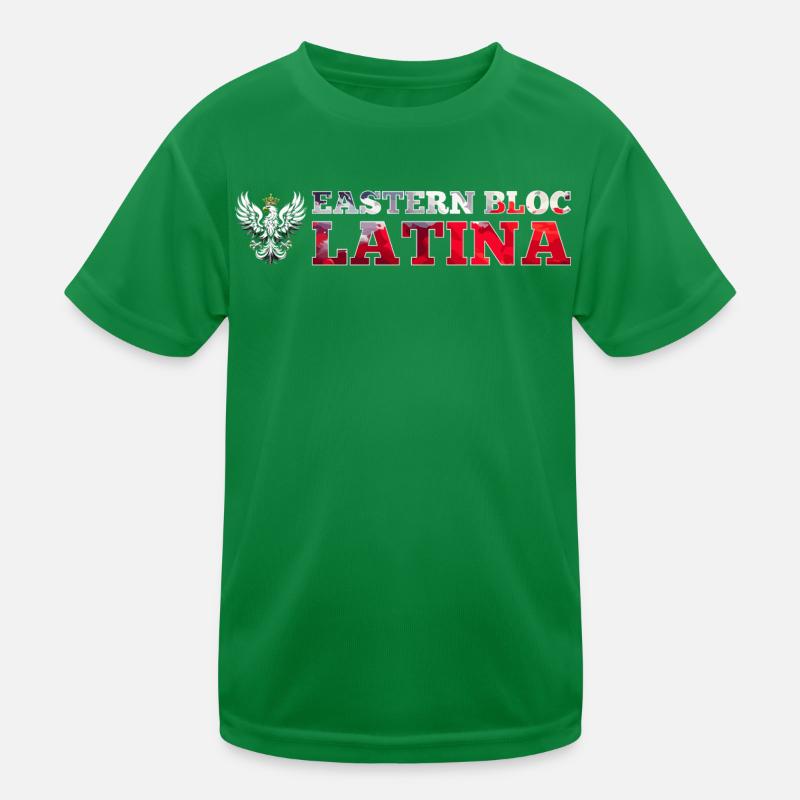 Eastern Bloc Latina Pole Poland White Eagle Gift Kids Functional T-Shirt