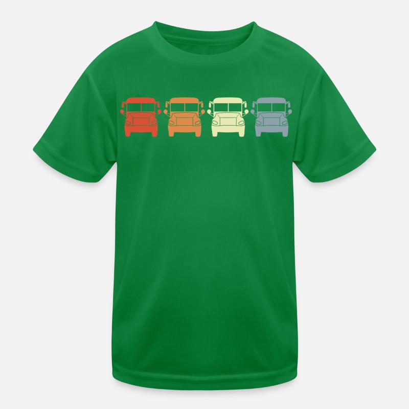 Bus rétro T-shirt sport Enfant