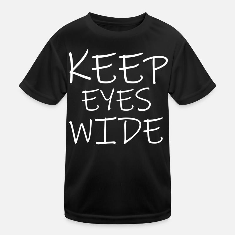 keep eyes wide Kinder Funktions-T-Shirt