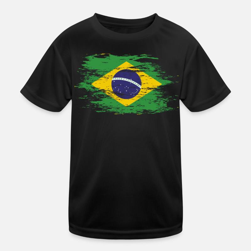 Brazil used Kids Functional T-Shirt