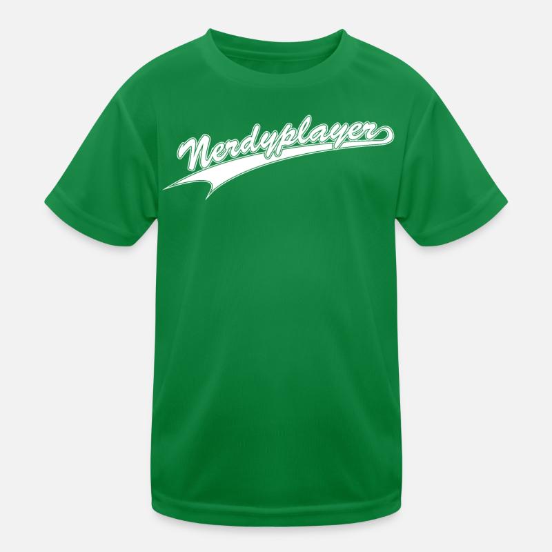 NERDY forever - Nerdyplayer Kinder Funktions-T-Shirt