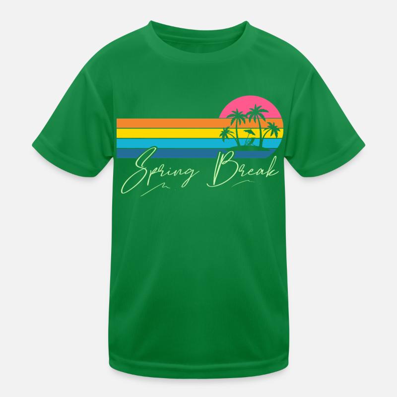 Spring Break Kids Functional T-Shirt