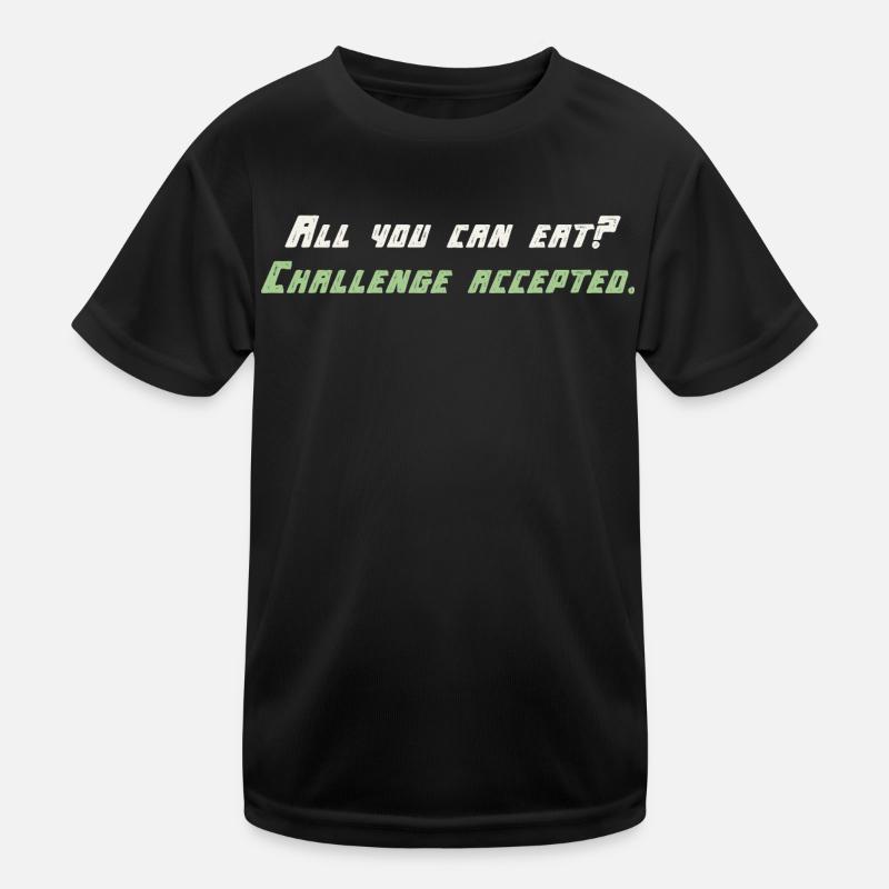 Challange Accepté T-shirt sport Enfant