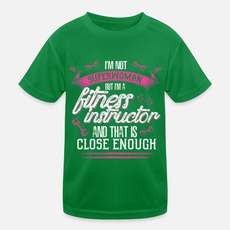 Fitness Instructor - EN Kids Functional T-Shirt