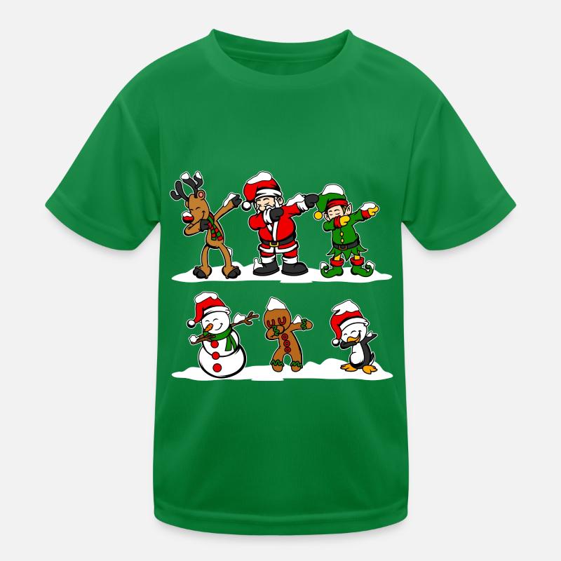 Cadeau de Noël Elf de renne Santa DAB avec T-shirt sport Enfant