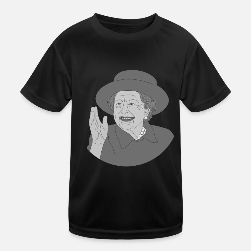 Elisabeth II: Élisabeth II T-shirt sport Enfant