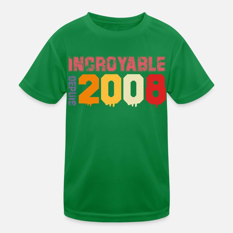 Génial depuis 2008 T-shirt sport Enfant
