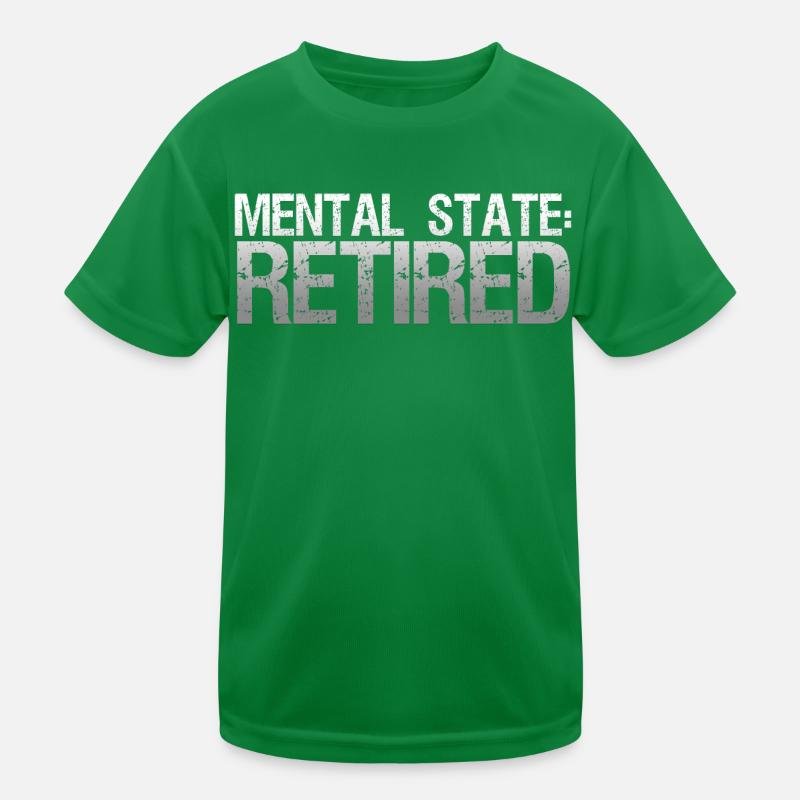 Mental State: Retired Kids Functional T-Shirt