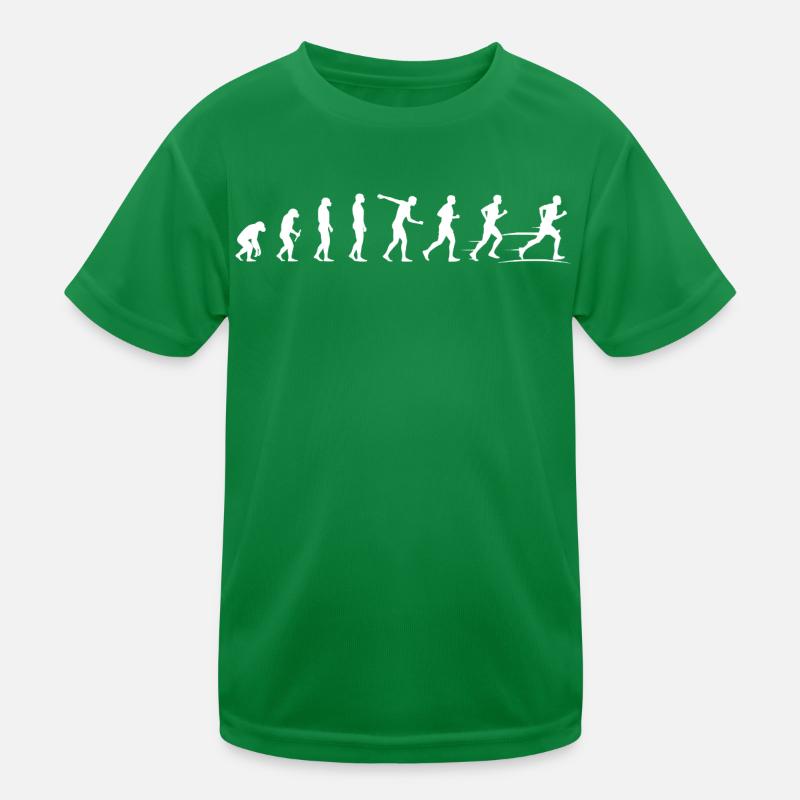 Évolution du mouvement - Marathon des coureurs T-shirt sport Enfant