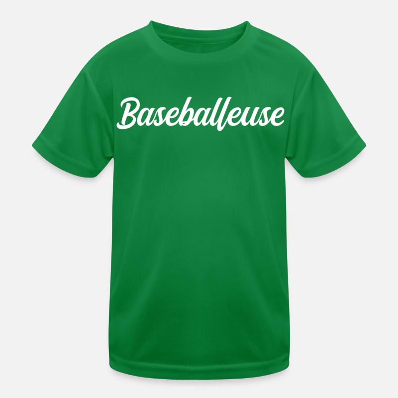 Baseball player Kids Functional T-Shirt