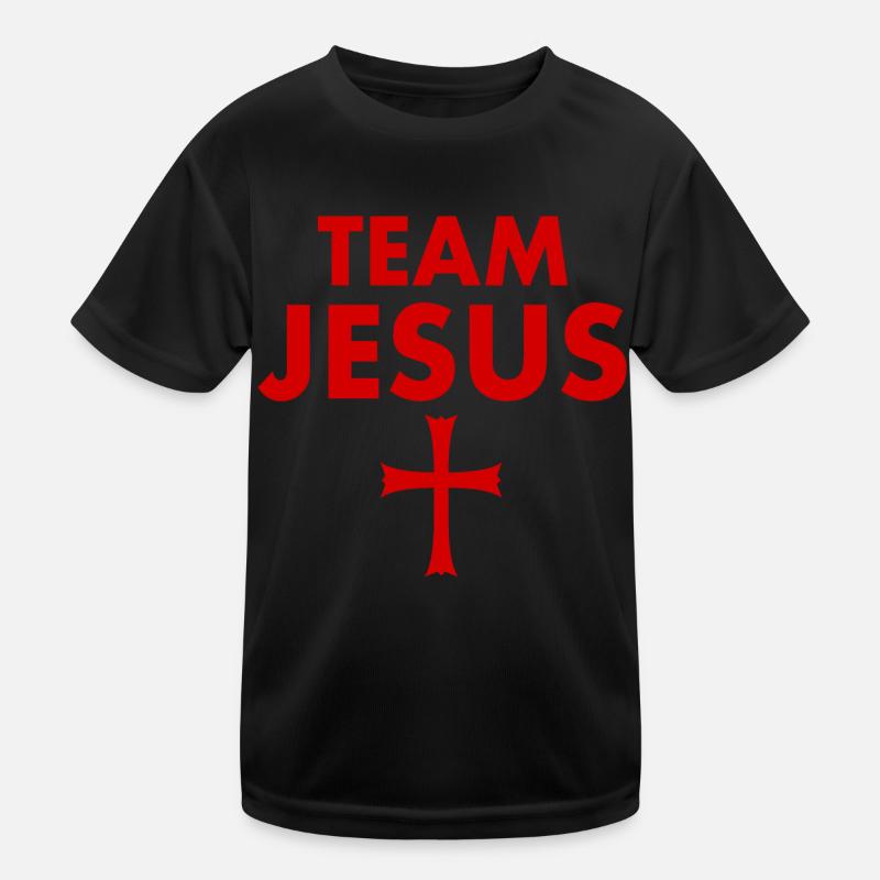 Croix de Jésus de l’équipe T-shirt sport Enfant