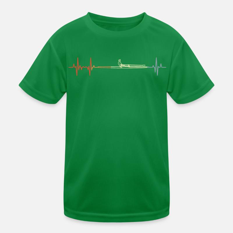 Bateau à rames Vintage Pulse Beat T-shirt sport Enfant