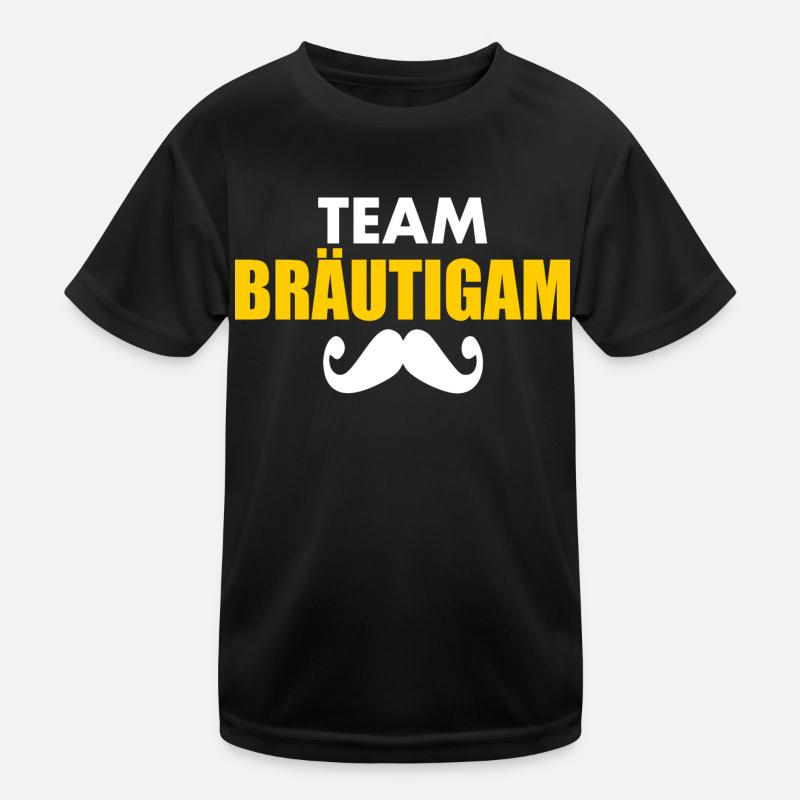 Team bräutigam Kinder Funktions-T-Shirt