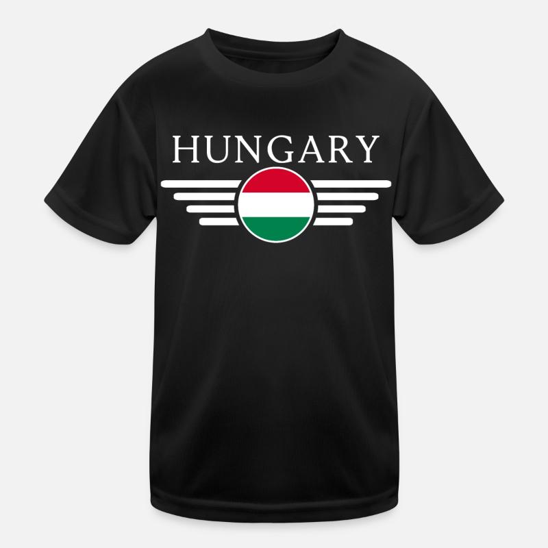 Ich liebe Ungarn Kinder Funktions-T-Shirt