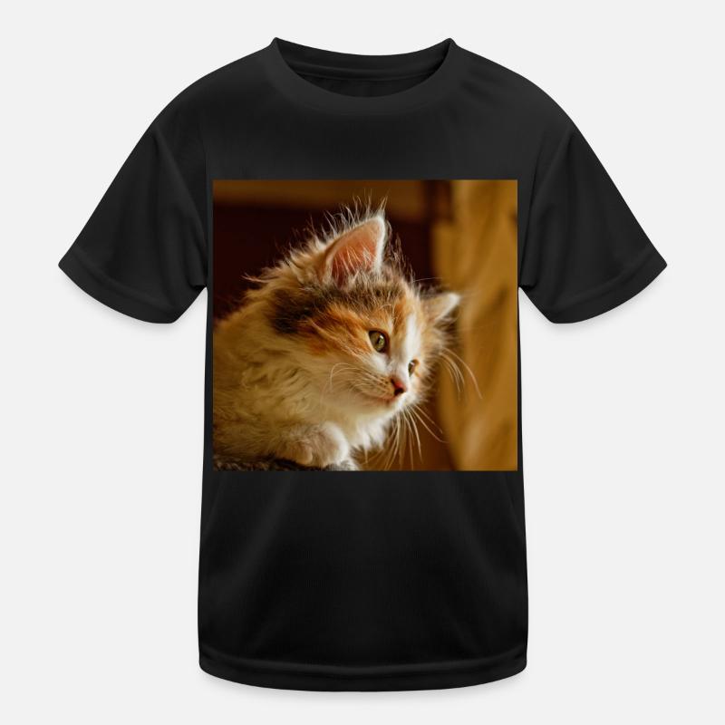 chat masque de chat masque de chat masque de chat T-shirt sport Enfant