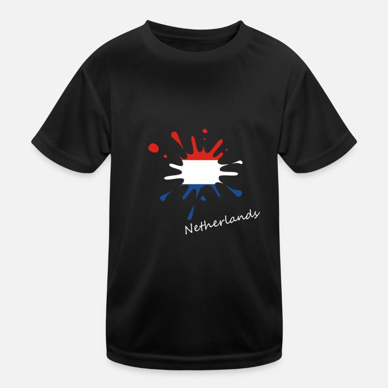 netherlands Holland Netherlands Kids Functional T-Shirt