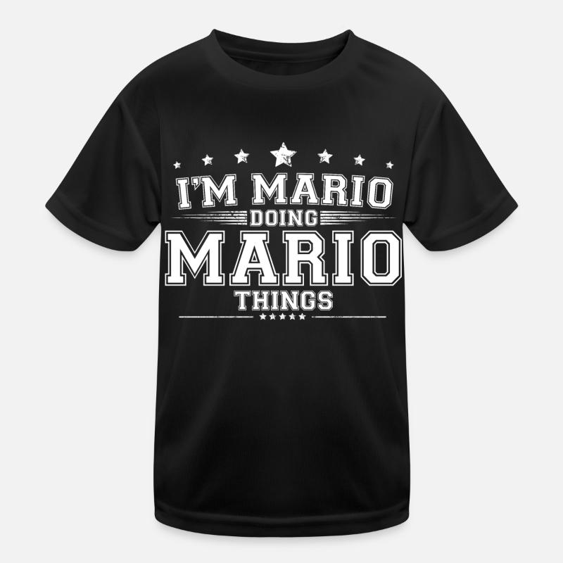 Mario Kids Functional T-Shirt