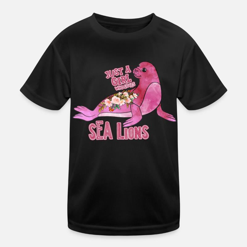 Ocean Sublimation Kids Functional T-Shirt