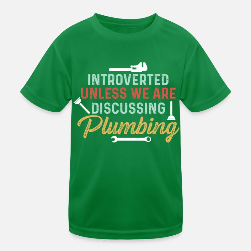 Introverted Introvert Gift Kids Functional T-Shirt