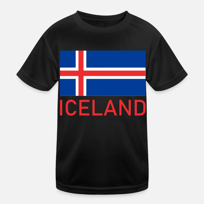 logo de l’Islande T-shirt sport Enfant