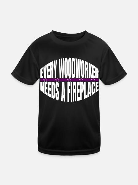birthday present idea present present idea - Kids Functional T-Shirt - black - Front