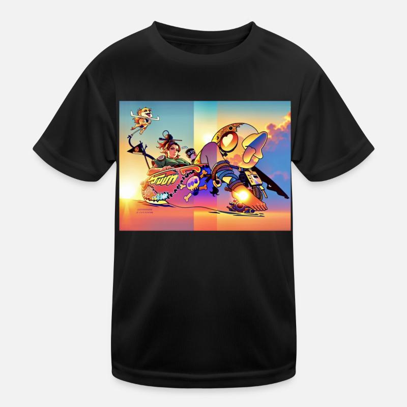 Chillen Kinder Funktions-T-Shirt