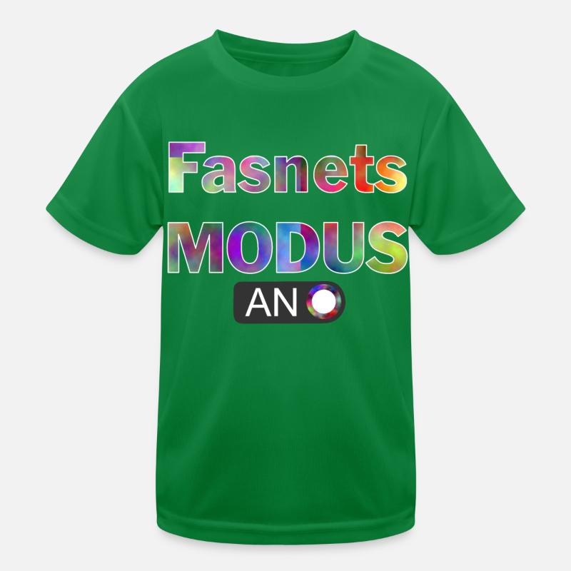 fasnetsmodus Kinder Funktions-T-Shirt