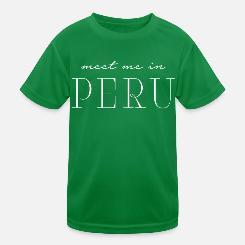 J’adore le Pérou T-shirt sport Enfant