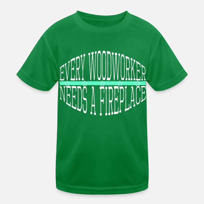 Tronçonneuse Grappin Amériques Tronçonneuse Génial Menuisier T-shirt sport Enfant