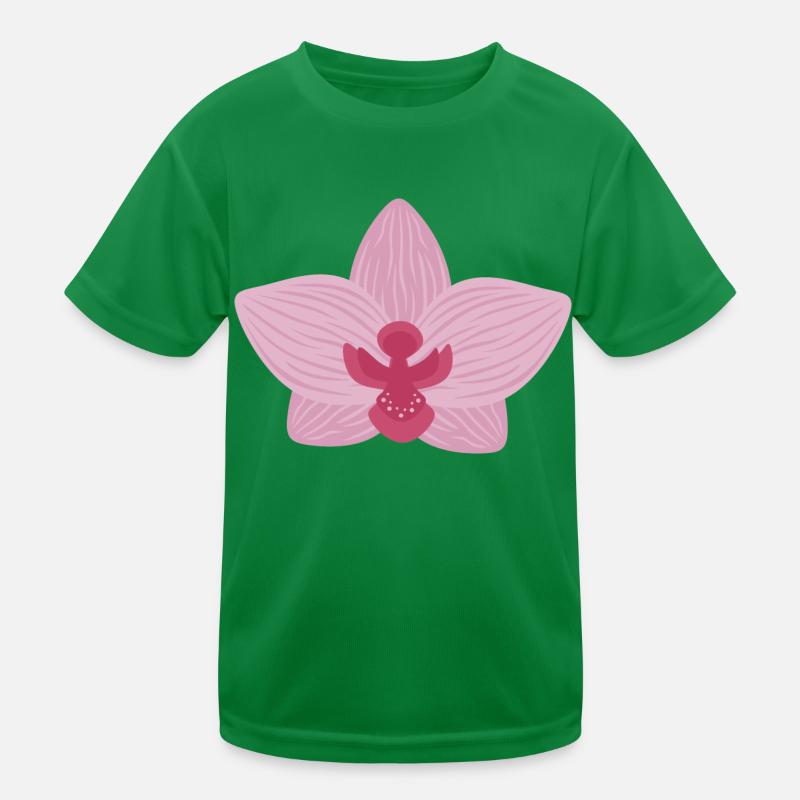 Orchidée lilas T-shirt sport Enfant