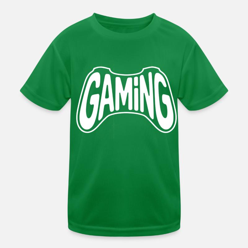 Gaming - Cooles Controller-Logo Kinder Funktions-T-Shirt