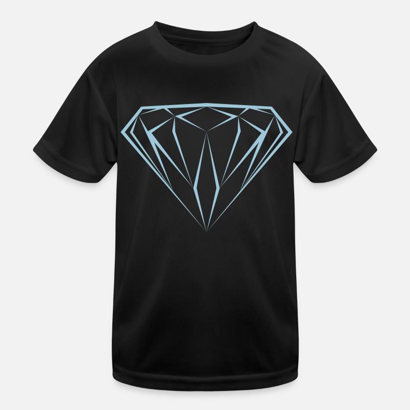 Diamant Diamant Diamant dollard διαμάντι Kinder Funktions-T-Shirt