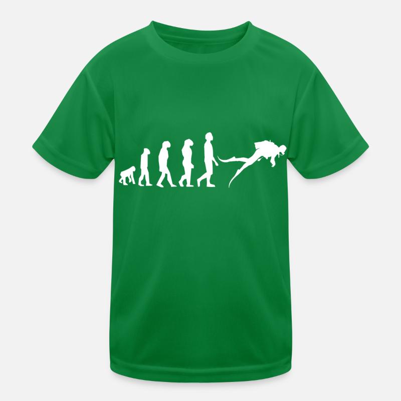 Plongeur évolution T-shirt sport Enfant