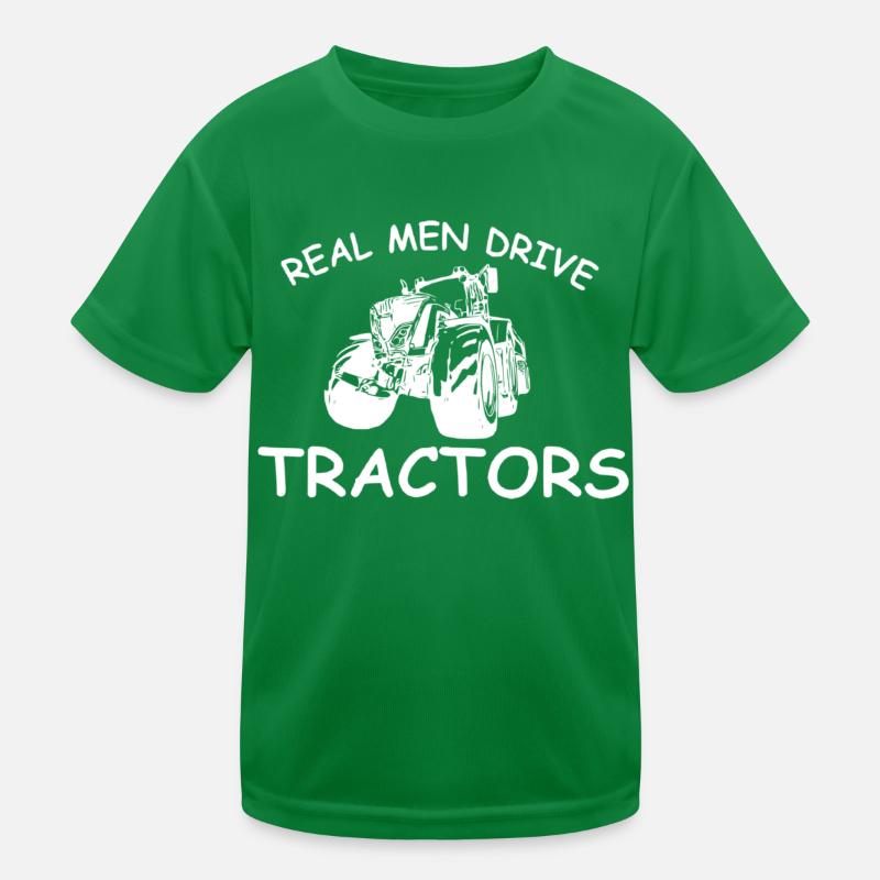 Traktor Kinder Funktions-T-Shirt
