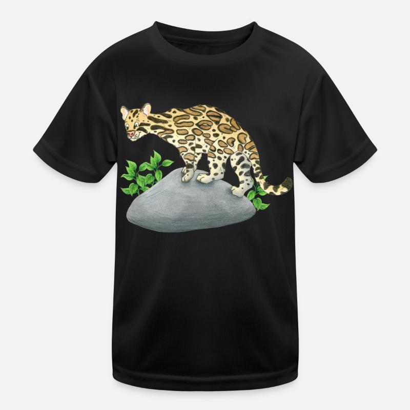 small ocelot Kids Functional T-Shirt