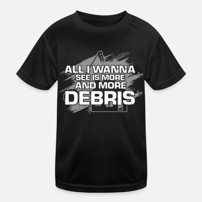 Démolition et rénovation de maisons T-shirt sport Enfant